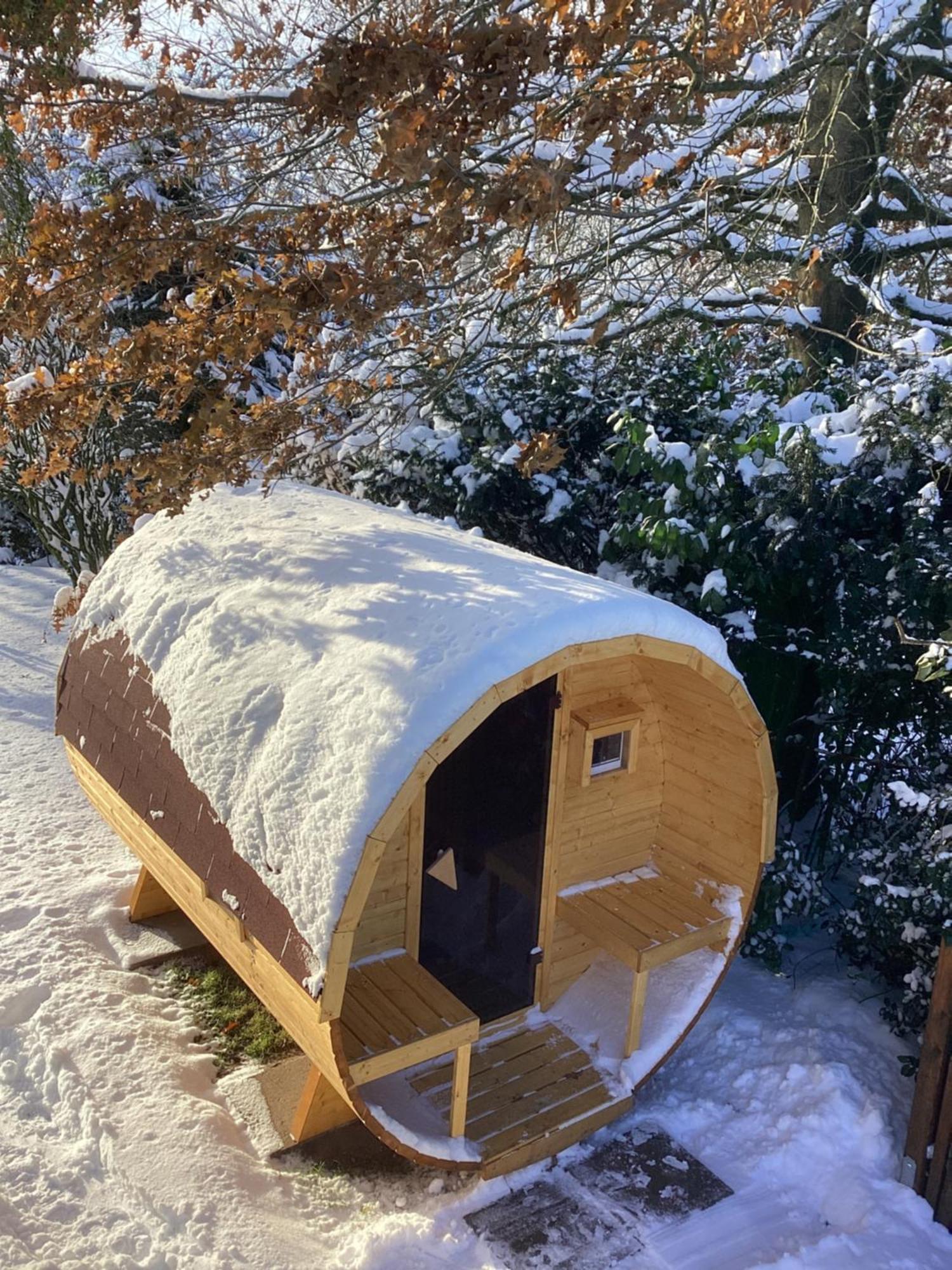 Moorblick! Grosse Dachwohnung Mit Kamin Und Sauna Leck Εξωτερικό φωτογραφία